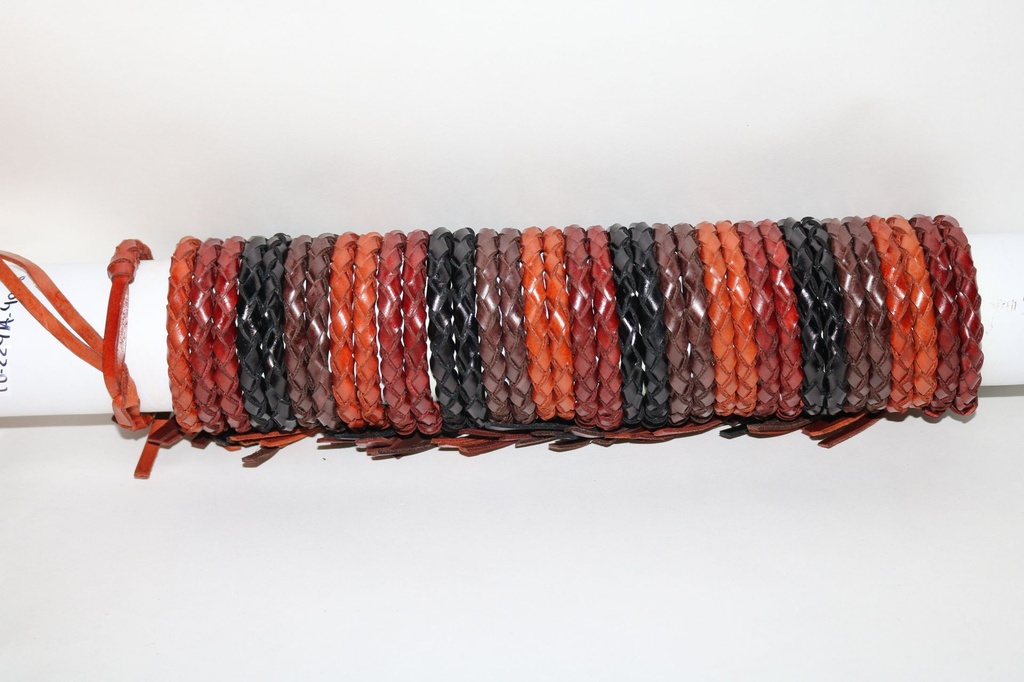 NARUKVICE OD PLETENE KOŽE