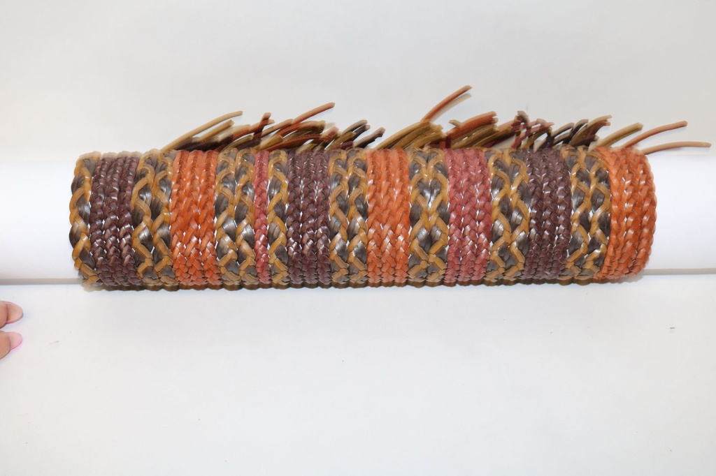 NARUKVICE OD KOŽE / SMEĐI TONOVI