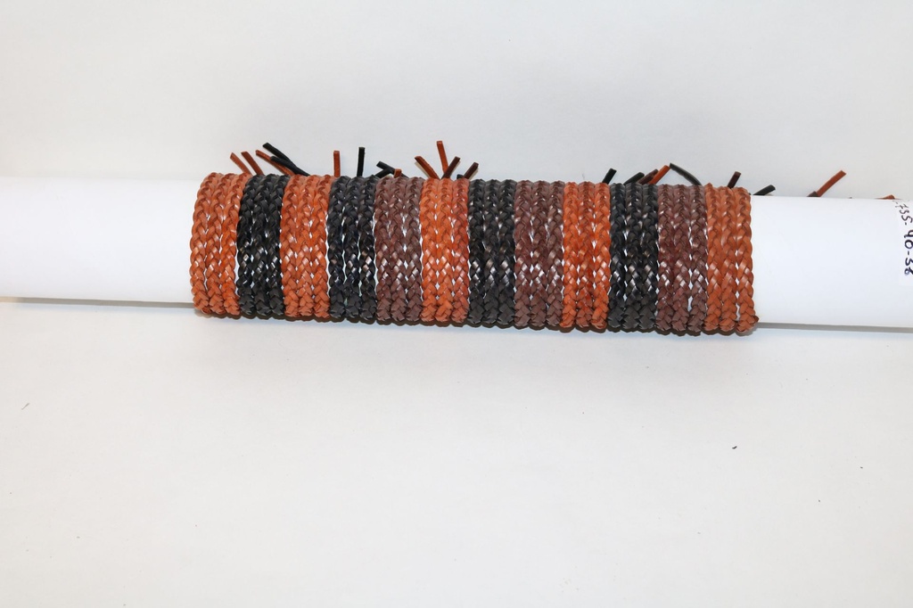 BRACCIALE CUOIO TRECCE TONI  MARR. 