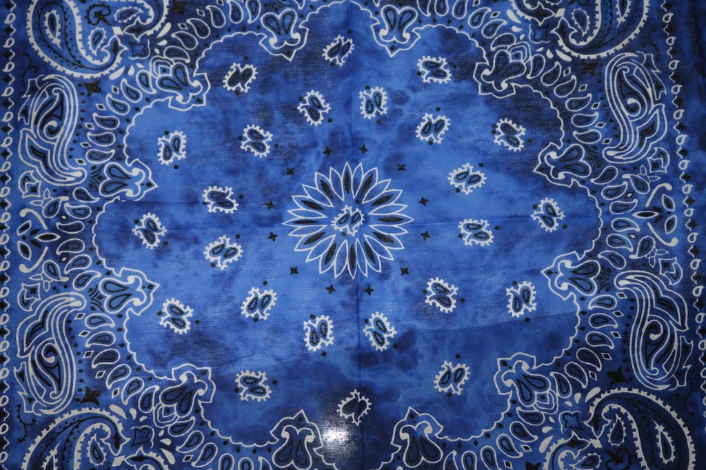 BANDANA BLU 