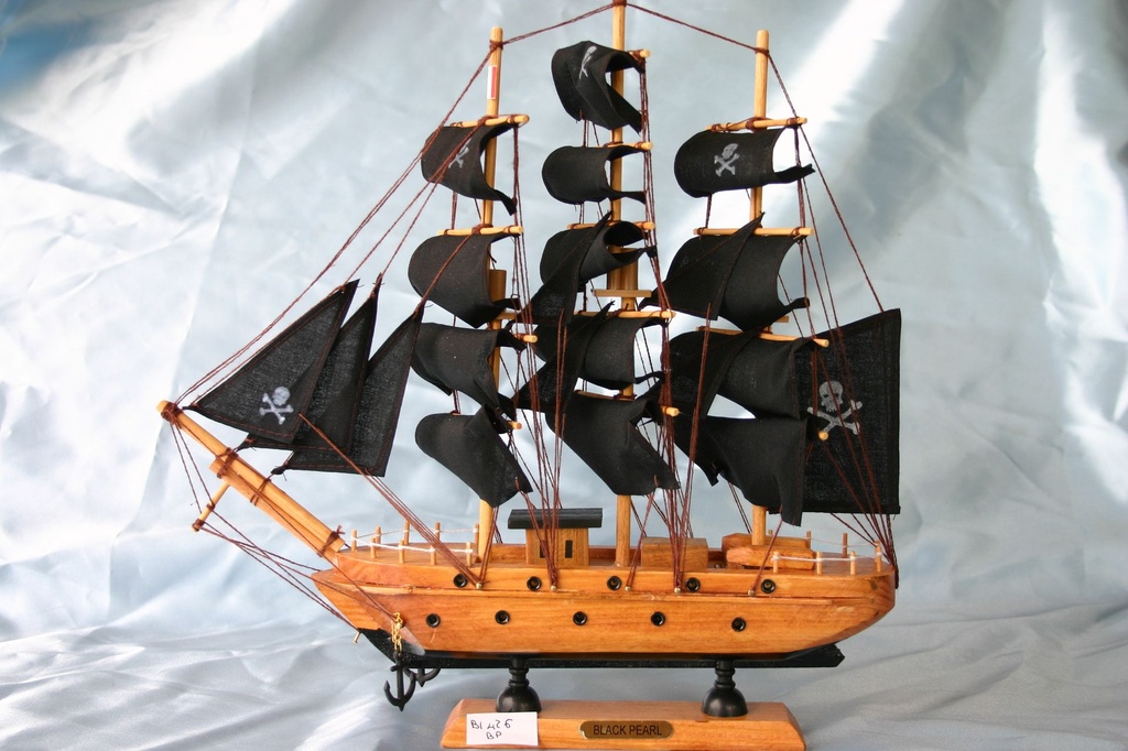 BARCHE LEGNO 33 cm - PIRATA 