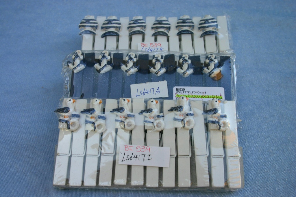 DRVENE ŠTIPALJKE cm 8 - 12 KOM