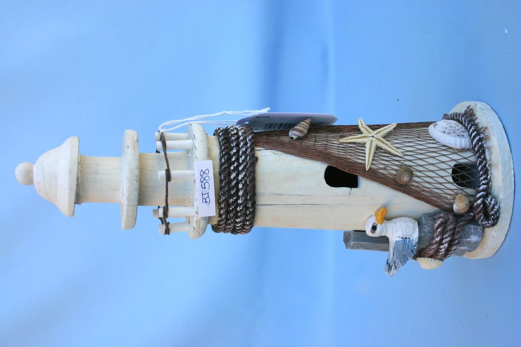 DRVENI SVJETIONIK h.28cm 