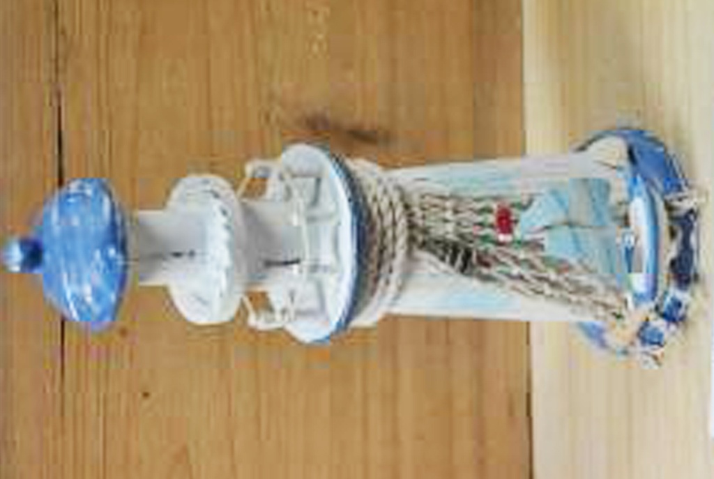 DRVENI SVJETIONIK 23x8.5x8.5cm 