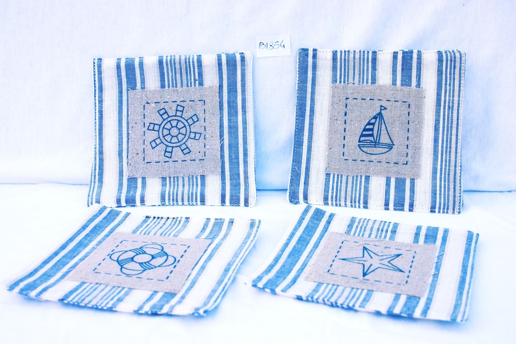 PODMETAČ ZA ČAŠU OD TKANINE