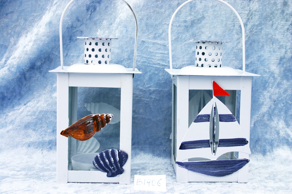 METALNA LANTERNA 12*6.5*6.5 CM 