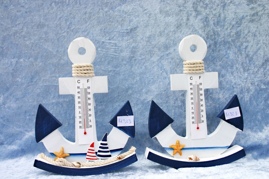 DRVENO SIDRO S TERMOMETROM 21*16 CM 2 MOD 