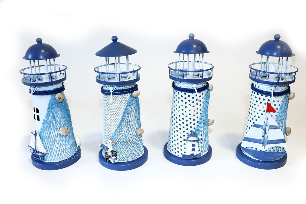 METALNI SVJETIONIK / SVIJEĆNJAK 18*8 CM 