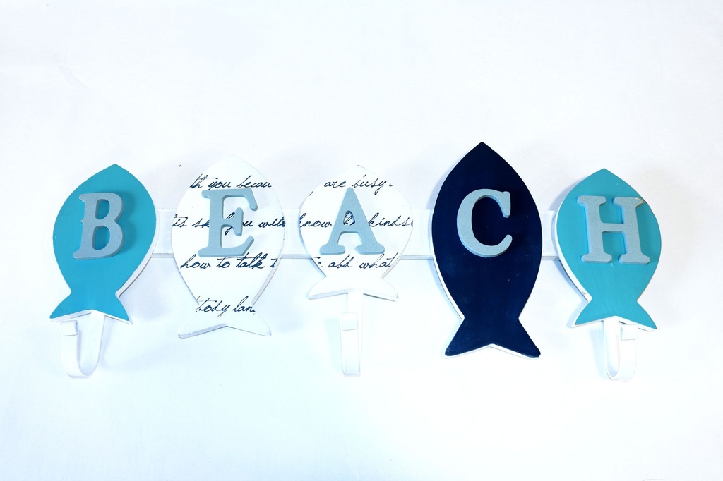 VJEŠALICA OD DRVA I METALA   43*12 CM 