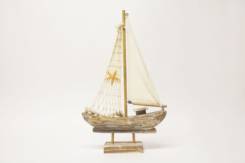 BARCA LEGNO 16*28 CM 