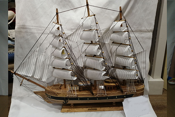 DRVENI BROD  80*16*69 