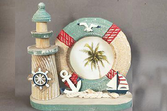 DRVENI SVJETIONIK OKVIR ZA SLIKU