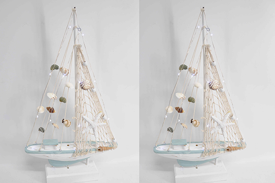 DRVENA JEDRILICA S LED SVJETLOM