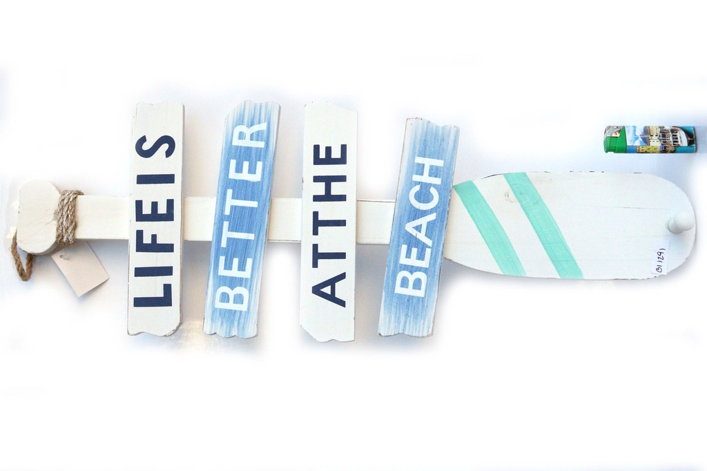 DRVENA PLOČA SA ZNAKOVIMA CM 21.5*4.5*65 