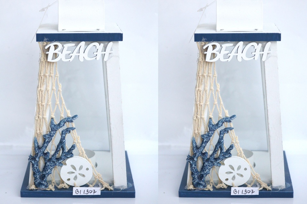 DRVENA LANTERNA CM 12.5*12.5*25 