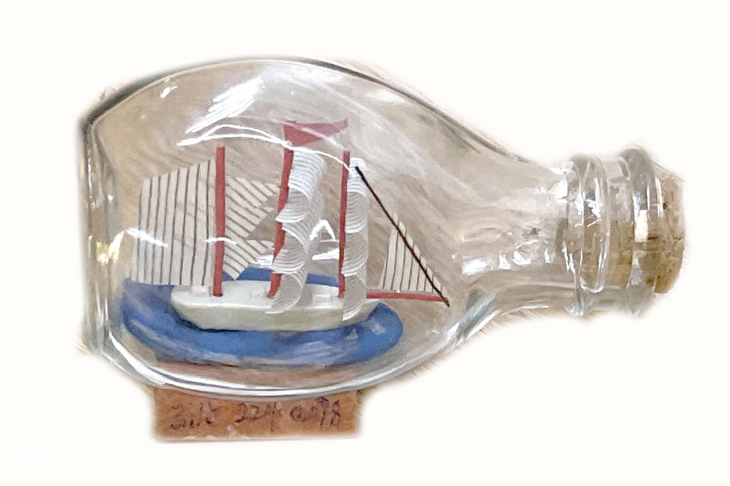 BROD U BOCI   9.5*4CM 