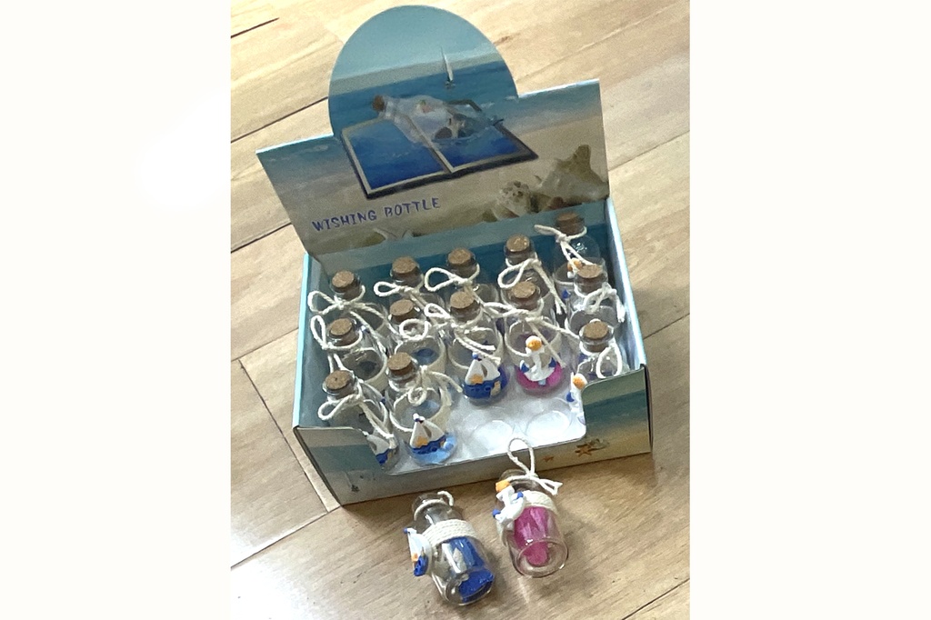 BOČICE S PIJESKOM U KUTIJI 15KOM 3.20*6.50 CM