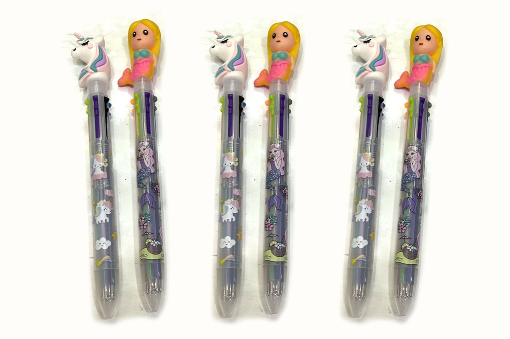 PENNA C/UNICORNO E SIRENETTA 