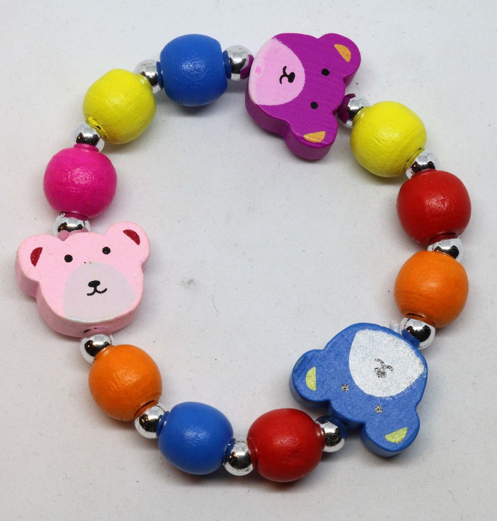 DRVENA DJEČJA NARUKVICA 