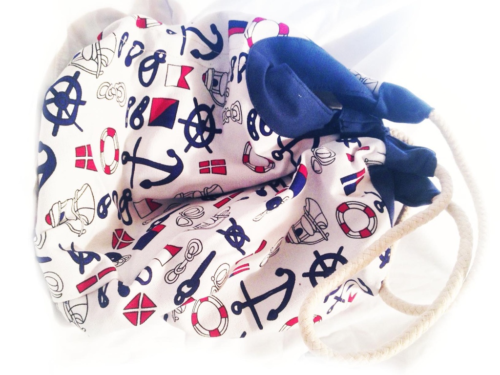 BORSA SACCO SOGG. MARINI BLU 