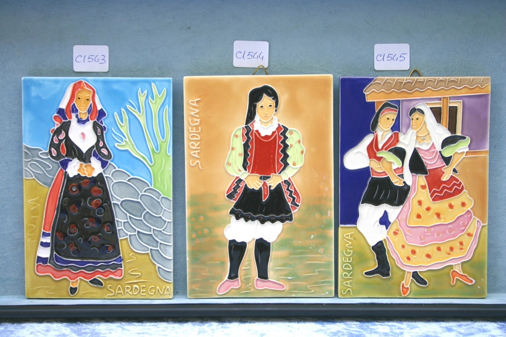 KERAMIČKA SLIKA SARDEGNA  