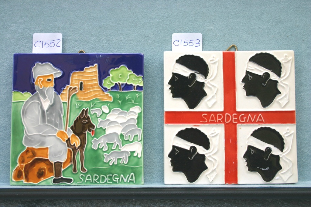 KERAMIČKA SLIKA SARDEGNA  
