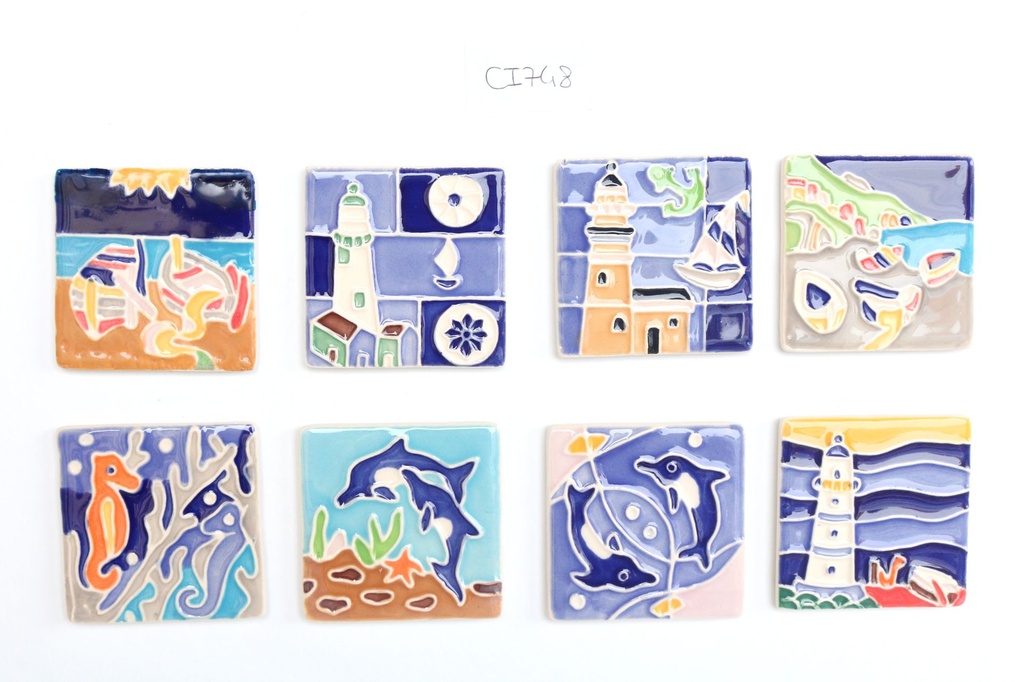 KERAMIČKI MAGNET 6x6  