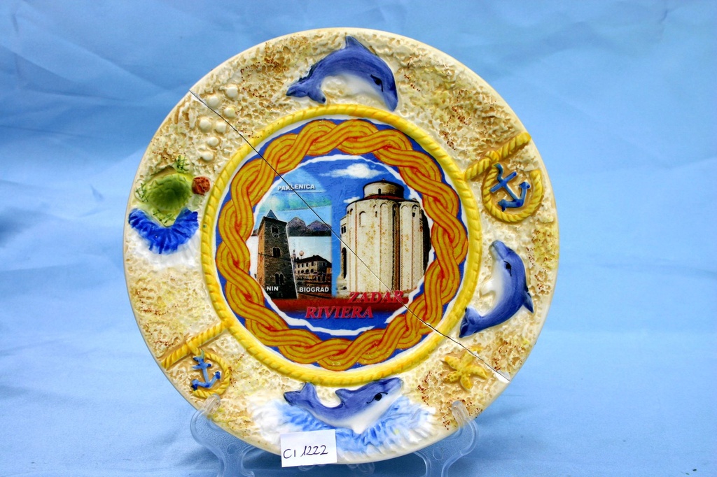 KERAMIČKI TANJUR  ZADAR 