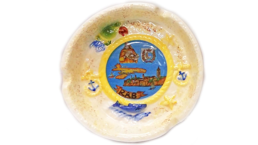 KERAMIČKA PEPELJARA  RAB 