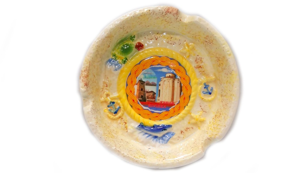 POSACENERE CERAMICA c/DECALCO ZADAR 