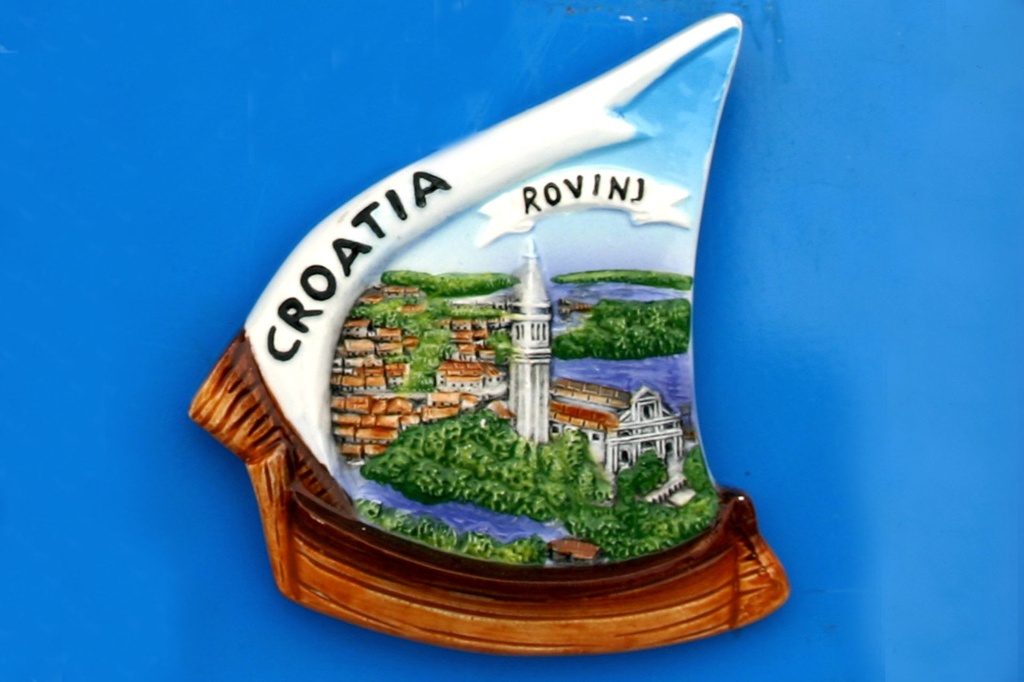 KERAMIČKI MAGNET CROATIA ROVINJ 
