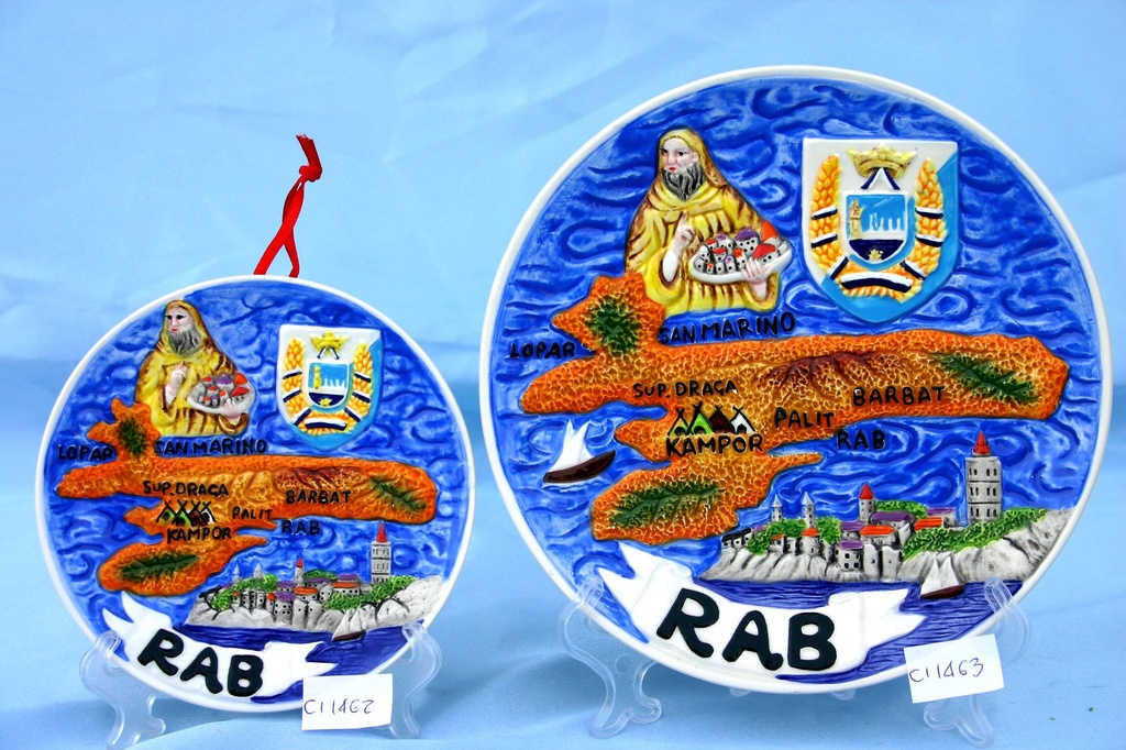 KERAMIČKI TANJUR CM 13 RAB 