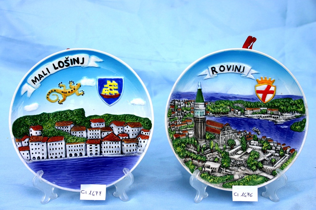 KERAMIČKI TANJUR CM 15 MALI LOŠINJ