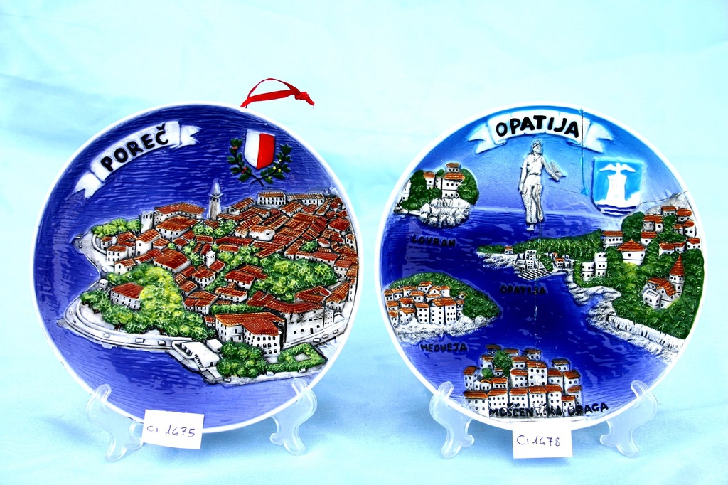 KERAMIČKI TANJUR CM 15 OPATIJA 