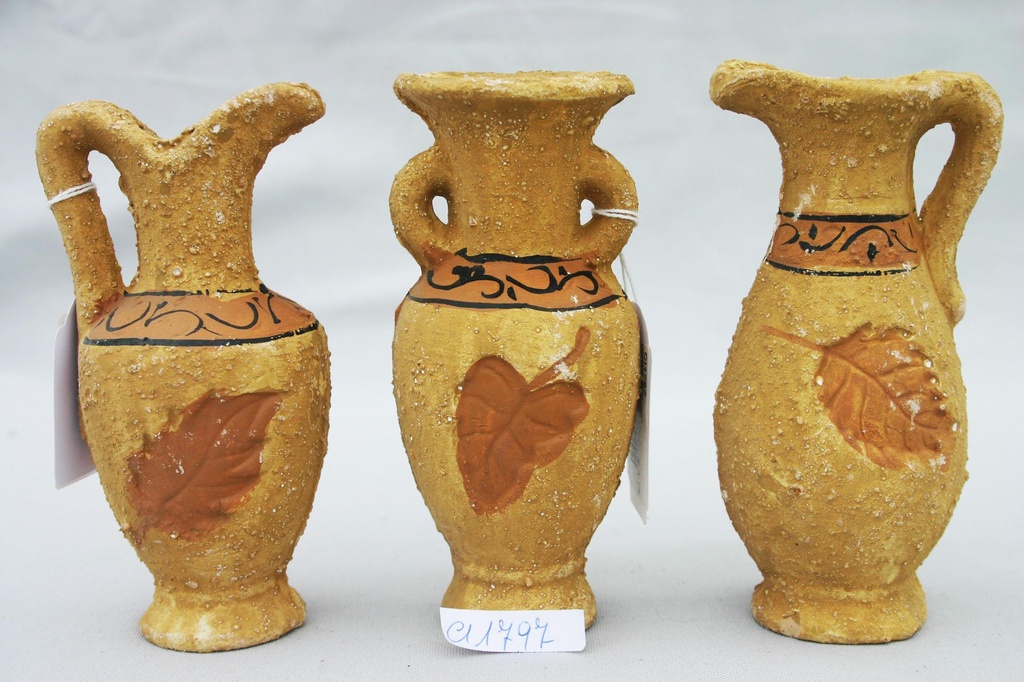 CONF. 3 ANFORE CERAMICA LUNGA 