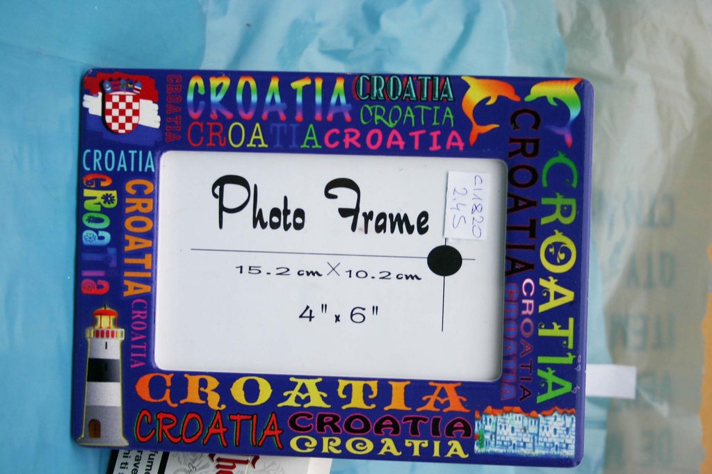 PORTAFOTO CERAMICA MULTISCRITTE GRANDE 