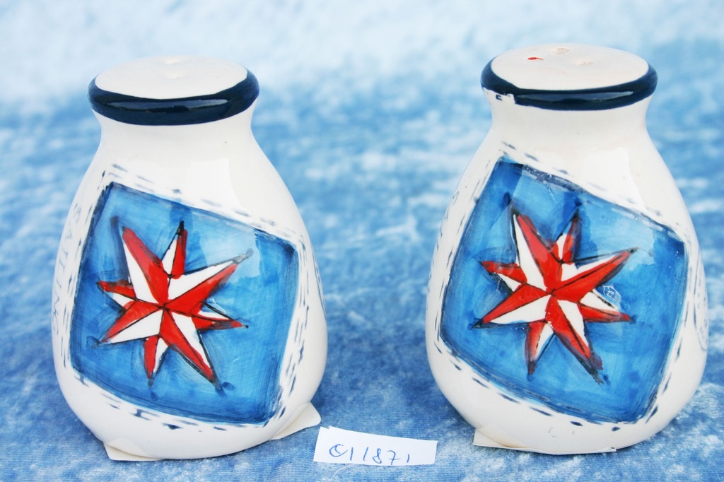 SALE/PEPE CERAMICA DECORI MARINARI 