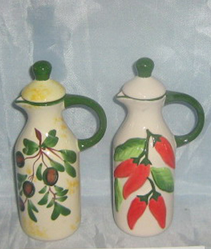 OLIERA CERAMICA CON PEPERONCINI 