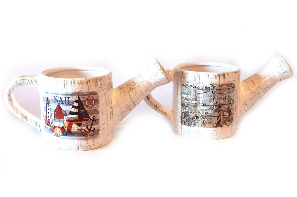 VASO CERAMICA C/BUCO 27*11,5*14,5 CM 