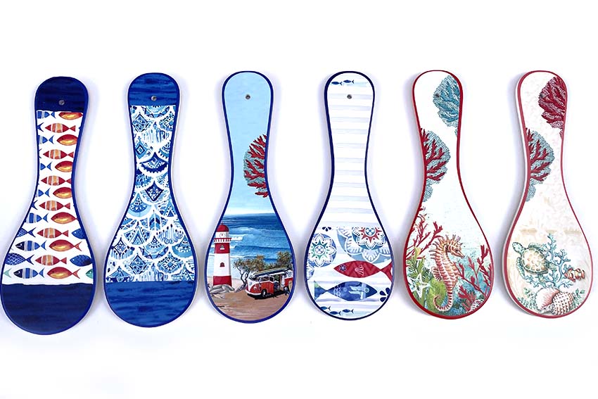 POGGIAMESTOLO CERAMICA DISEGNI MARINI 6 ASS 