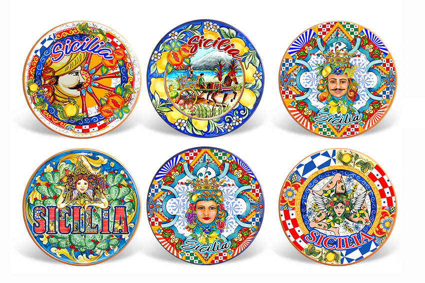 KERAMIČKI MAGNET DIAM 7 CM  