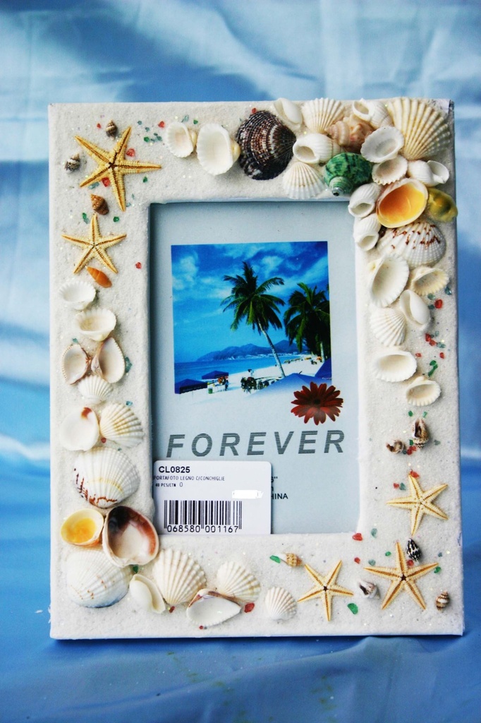 OKVIR ZA SLIKU OD ŠKOLJKI  16*21cm 