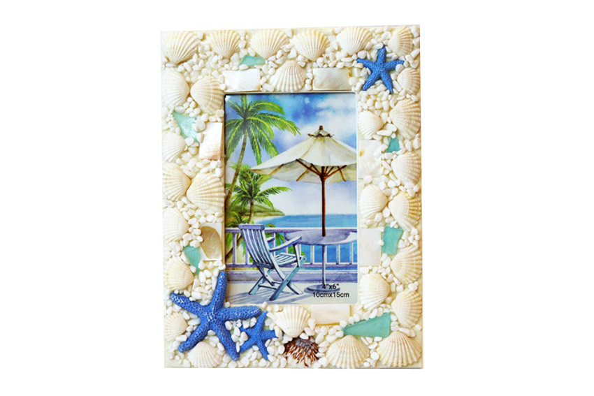 OKVIR ZA SLIKU OD ŠKOLJKI  