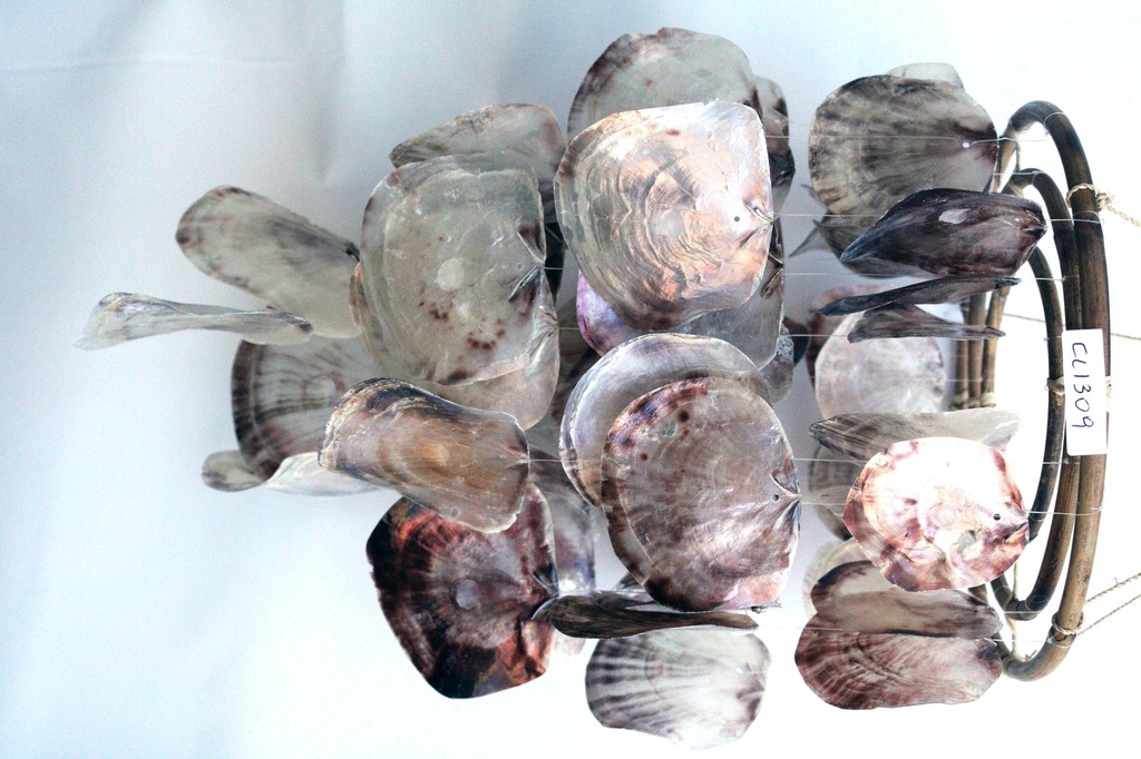 LUSTER S 3 BAMBUSOVA KRUGA SA ŠKOLJKAMA CM 72 