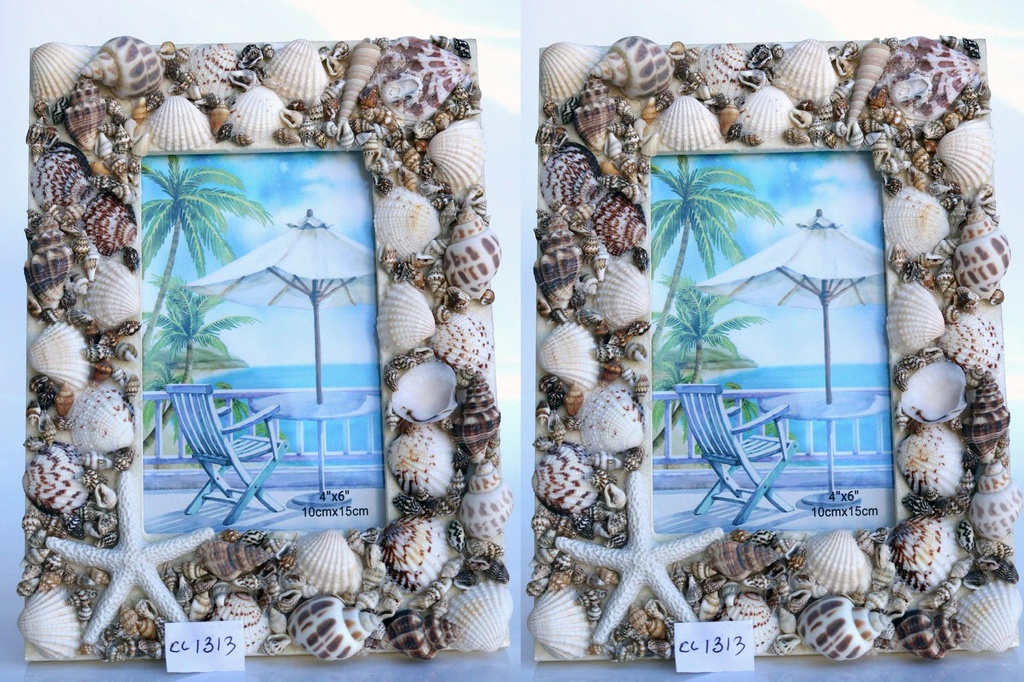 PORTAFOTO CONCHIGLIA CM 16*22 CM 