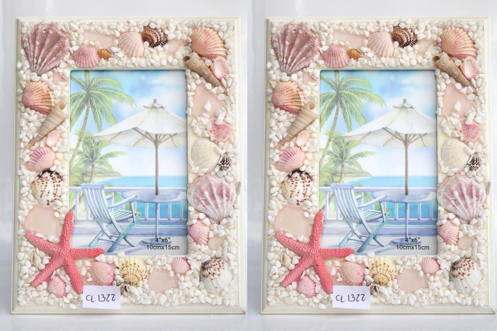 PORTAFOTO CONCHIGLIA CM 16*22 CM 