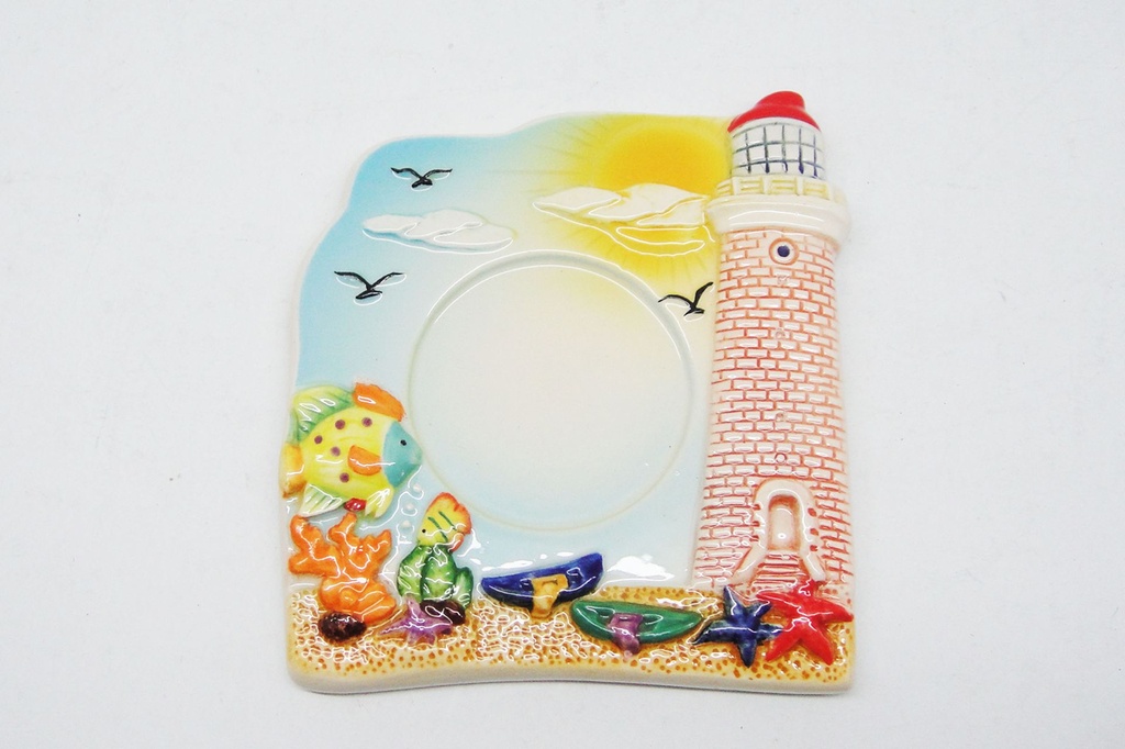 MAGNETE CERAMICA FARO C/STICKER DA PERS. 