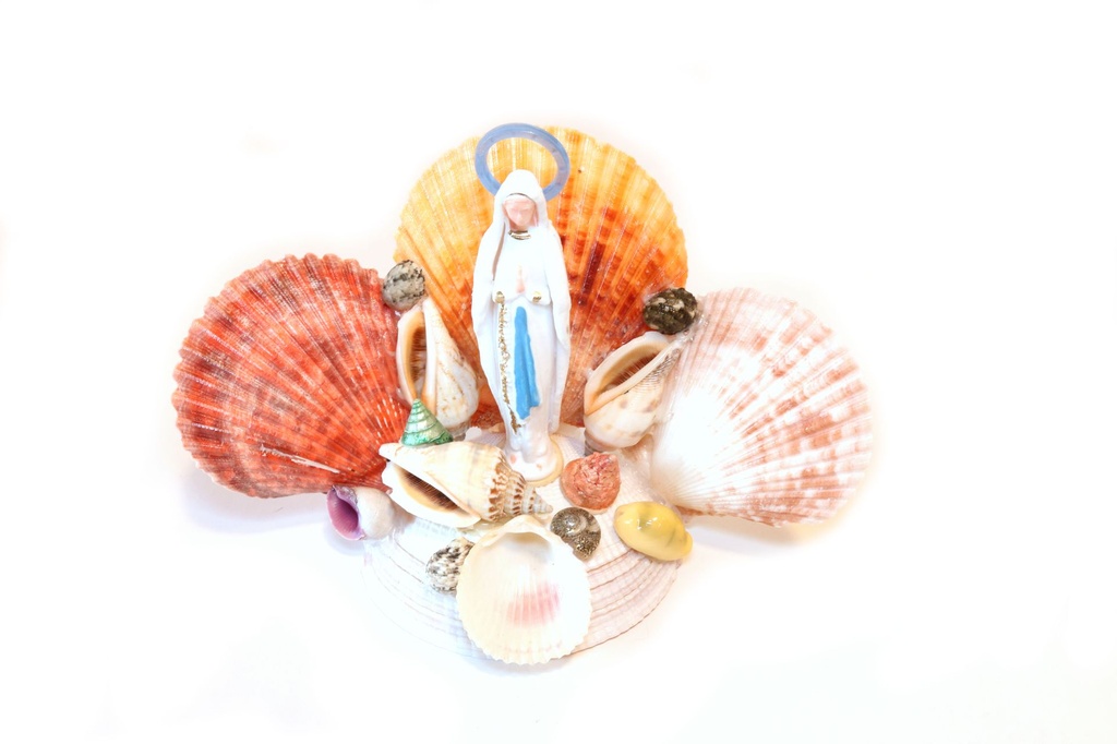 SUVENIR OD ŠKOLJKI  CM 10*18 