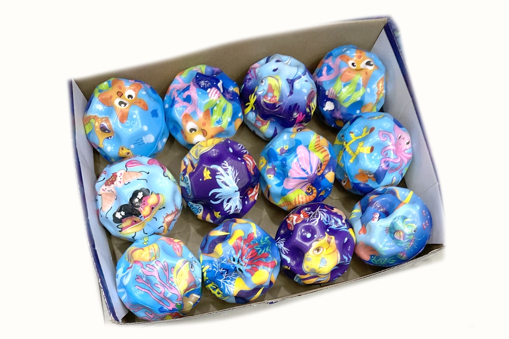 GUMENA LOPTICA  DIAM 7CM 12 KOM