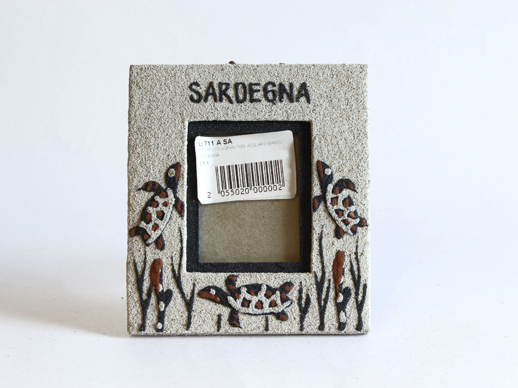 PORTAFOTO c/GRAN.I MIS. ACQUARIO BIANCO SARDEGNA 